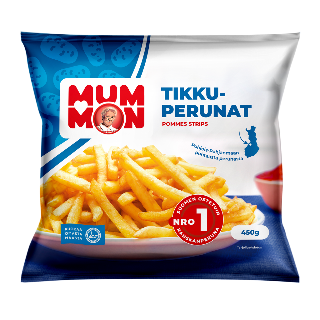 Mummon Tikkuperunat 450 g