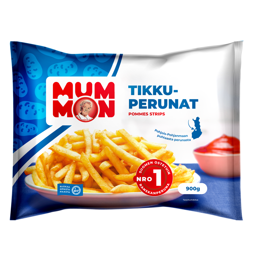 Mummon Tikkuperunat 900 g