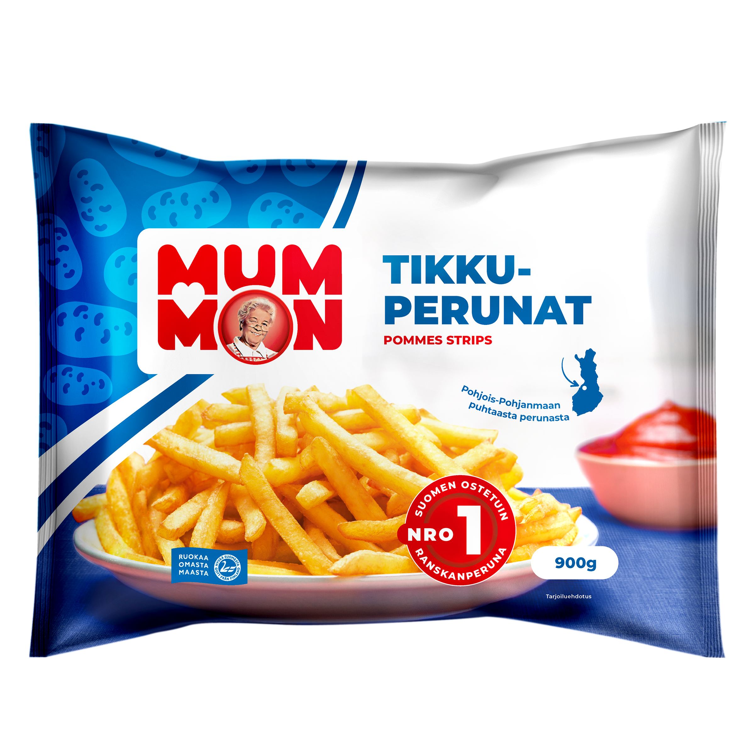 Mummon Tikkuperunat 900 g